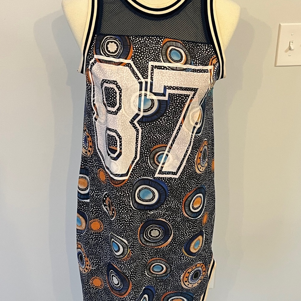 Zara Stylish Black and Orange Women's Dress